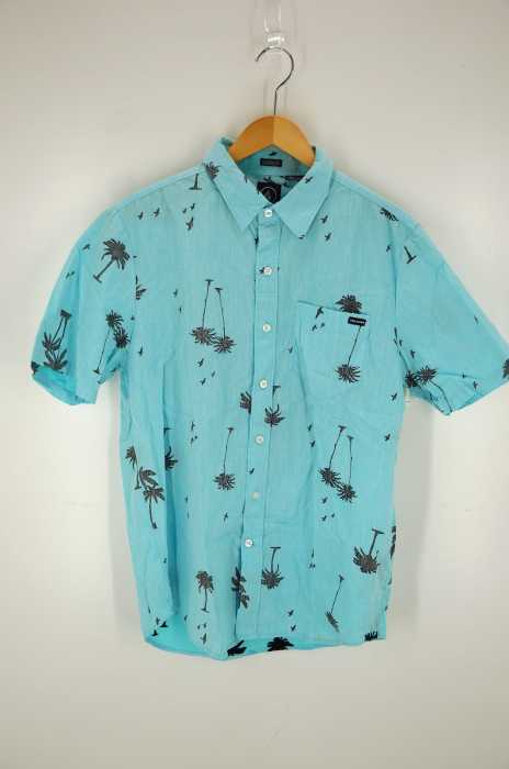 VOLCOM（ヴォルコム） PALMS SS  パームツリー総柄半袖シャツ メンズ トップス