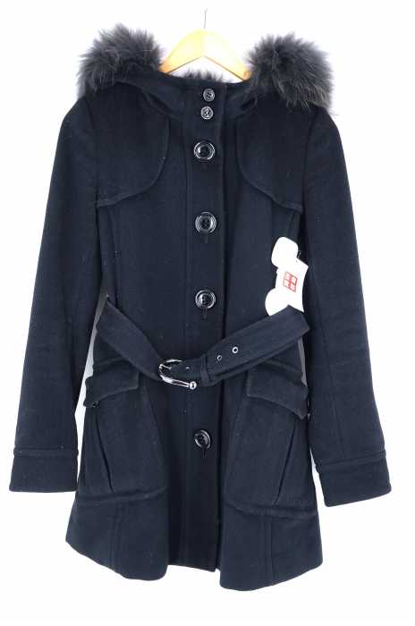 BURBERRY LONDON BLUE LABEL（バーバリーロンドンブルーレーベル） ファー付きコート レディース アウター