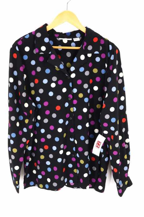 Alfred Dunner アルフレッドダナー カラフルドット柄シャツ メンズ トップス ブランド古着買取販売バズストア