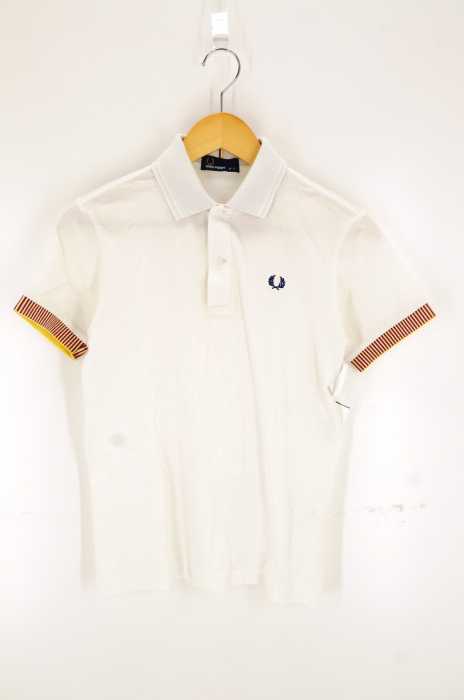 FRED PERRY （フレッドペリー） Regimental Rib Polo Shirt メンズ トップス