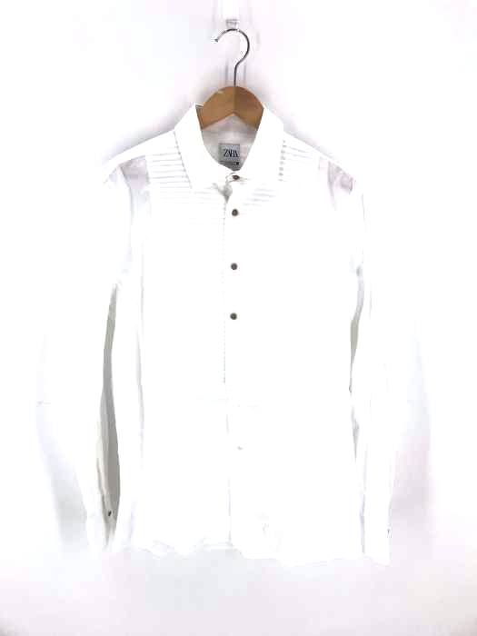 ZARA(ザラ) プリーツシャツ メンズ トップス