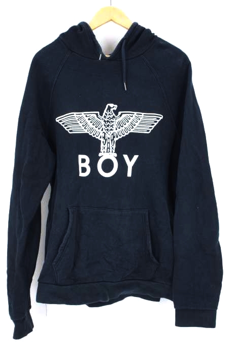 BOY LONDON（ボーイロンドン） ロゴプリントプルオーバーパーカー メンズ トップス