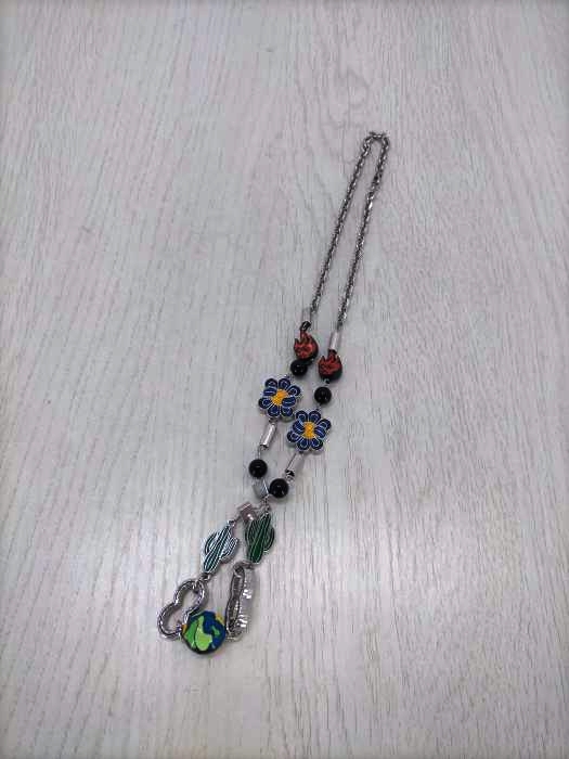 SALUTEHK(サルーテ) CACTUS FLOWER FLAME NECKLACE メンズ アクセサリー