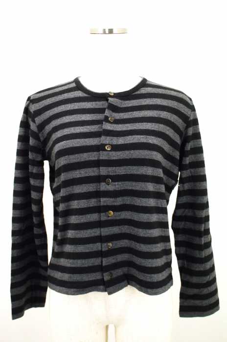 tricot COMME des GARCONS（トリココムデギャルソン） AD1998　ウールボーダーカーディガン レディース トップス