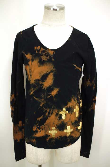 Acryl agitt （アクリルアジット） 総柄ロングスリーブTシャツ メンズ トップス
