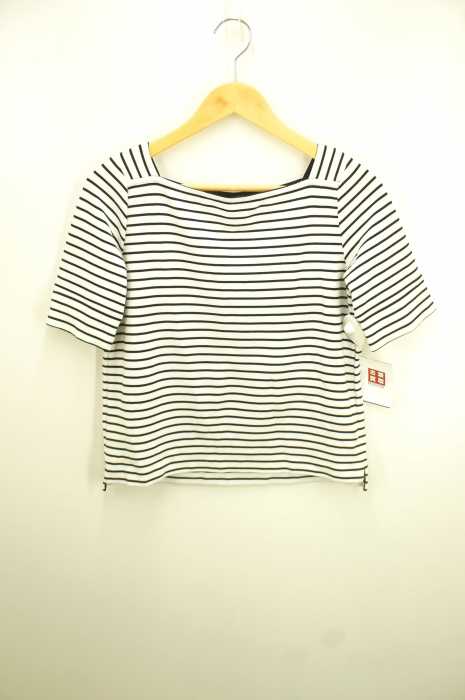 UNITED ARROWS green label relaxing （ユナイテッドアローズグリーンレーベルリラクシング） KF リップル スクエア/N SSL PO カットソー レディース トップス