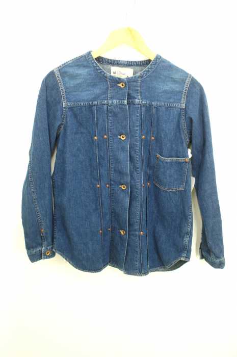 orSlow （オアスロウ） 1ST ノーカラーシャツジャケット レディース アウター