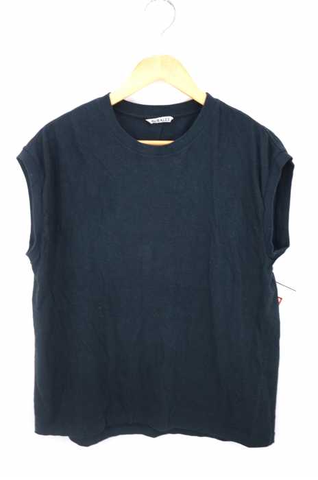 AURALEE （オーラリー） SEAMLESS CREW NECK SLEEVELESS ノースリーブクルーネックTシャツ レディース トップス