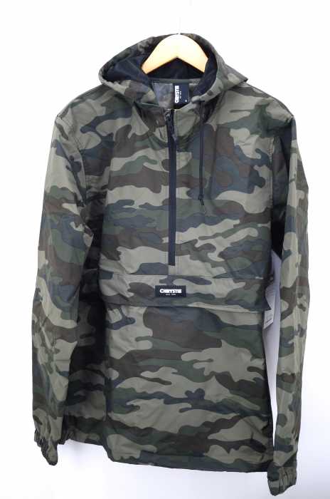 CHRYSTIE NYC(クリスティーニューヨーク) nylon windbreaker anorak jacket メンズ アウター