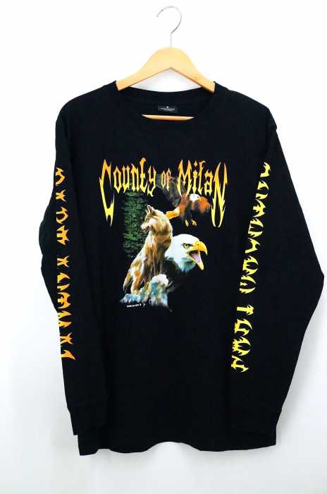 MARCELO BURLON（マルセロバーロン） WOLF EAGLE T-SHIRT メンズ トップス