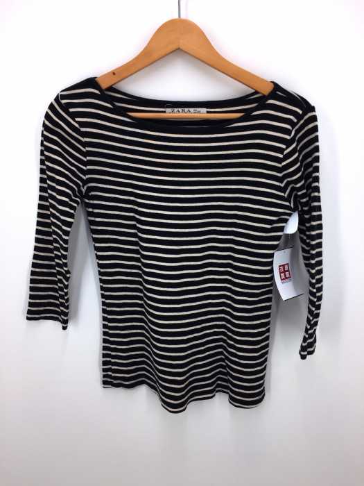 ZARA(ザラ) ボーダー柄カットソー レディース トップス