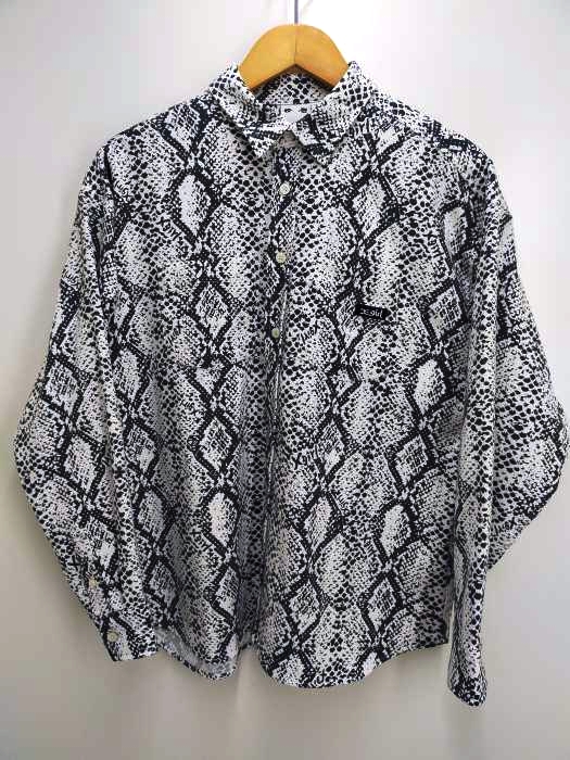 X-girl（エックスガール） PYTHON SHIRT レディース トップス