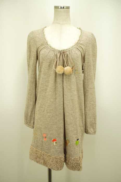 franche lippee （フランシュリッペ） 刺繍入りレースデザインワンピース レディース ワンピース