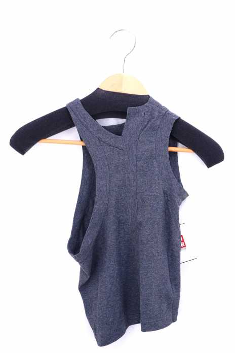 Y's （ワイズ） 11AW アシンメトリーデザイン コットンタンクトップ レディース トップス