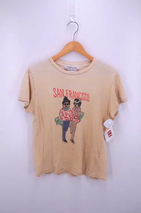 REMI RELIEF （レミレリーフ） SAN FRANCISCO USED加工クルーネックカットソー メンズ トップス