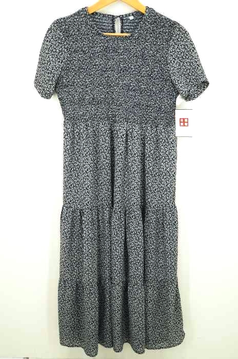 USED古着（ユーズドフルギ） 花柄ストレッチワンピース レディース ワンピース