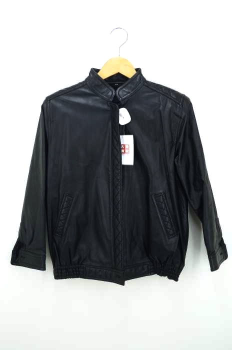 USED古着(ユーズドフルギ) 牛革シングルライダースジャケット メンズ アウター