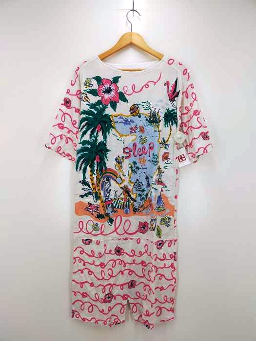 TSUMORI CHISATO（ツモリチサト） 総柄半袖ワンピース レディース ワンピース