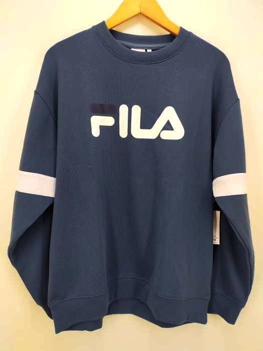 FILA(フィラ) ラインロゴスウェット メンズ トップス