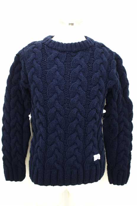 NEIGHBORHOOD（ネイバーフッド） 16AW　FISHERMAN  W-CREW LS　ローゲージウールセーター メンズ トップス