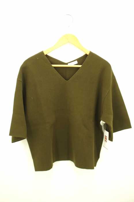 BEAUTY & YOUTH UNITED ARROWS（ビューティーアンドユースユナイテッドアローズ） コットンミラノリブVネックニット レディース トップス