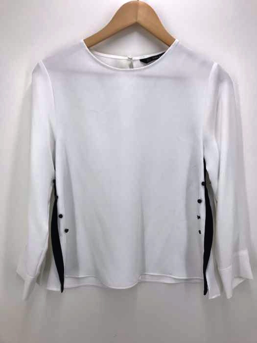 ZARA BASIC（ザラベーシック） サイドライン ブラウス レディース トップス