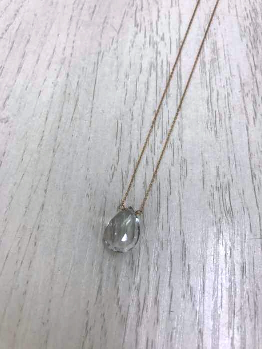 TOMORROWLAND(トゥモローランド) K10 しずくストーンネックレス レディース アクセサリー