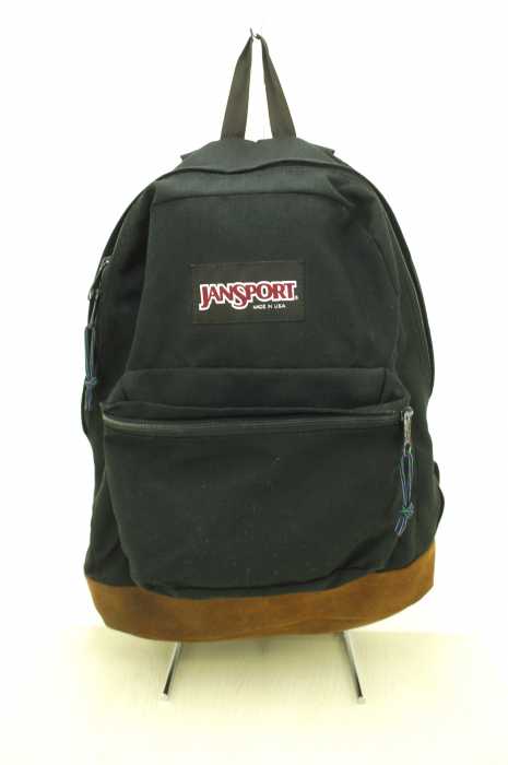 JanSport （ジャンスポーツ） レザー切替 リュック レディース バッグ