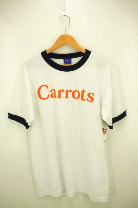 CARROTS BY ANWAR CARROTS (キャロッツ） WORDMARK RINGER TEE リンガー プリント メンズ トップス