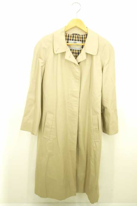 AQUASCUTUM （アクアスキュータム） ベルト付きステンカラー メンズ アウター
