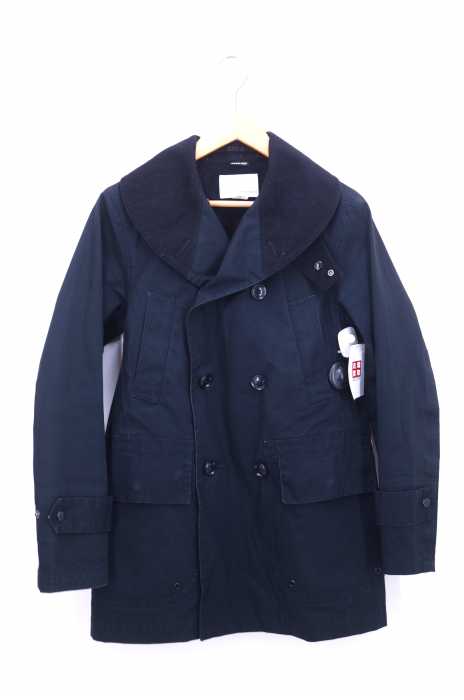 nanamica(ナナミカ) GORE-TEX 襟切替ショートトレンチコート メンズ アウター