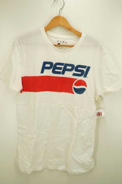 ZARA（ザラ） PEPSI プリントクルーネックTee レディース トップス