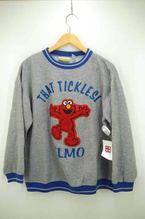 SESAME STREET（セサミストリート） キャラクターワッペンスウェット メンズ トップス