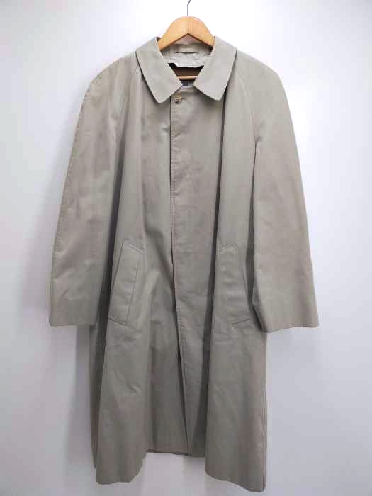 Aquascutum 英国製 ウールコート比翼 ステンカラー アクアスキュータム AQUASCUTUM（アクアスキュータム） 比翼ステンカラーコート メンズ