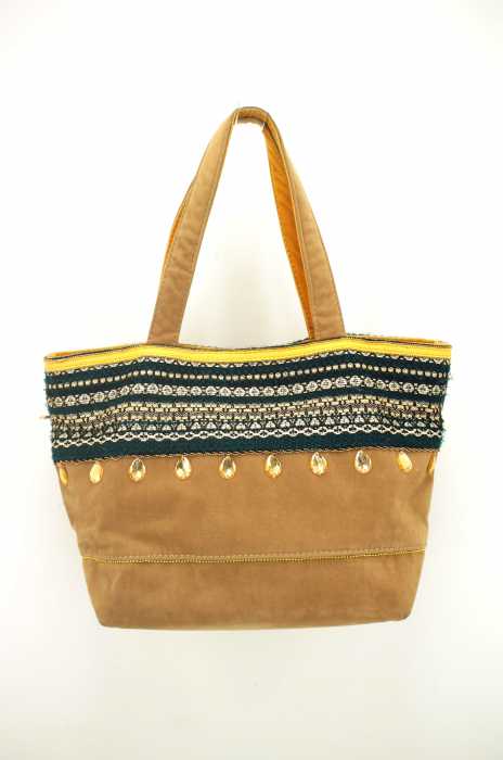 MIAN （） 刺繍入りハンドバッグ レディース バッグ