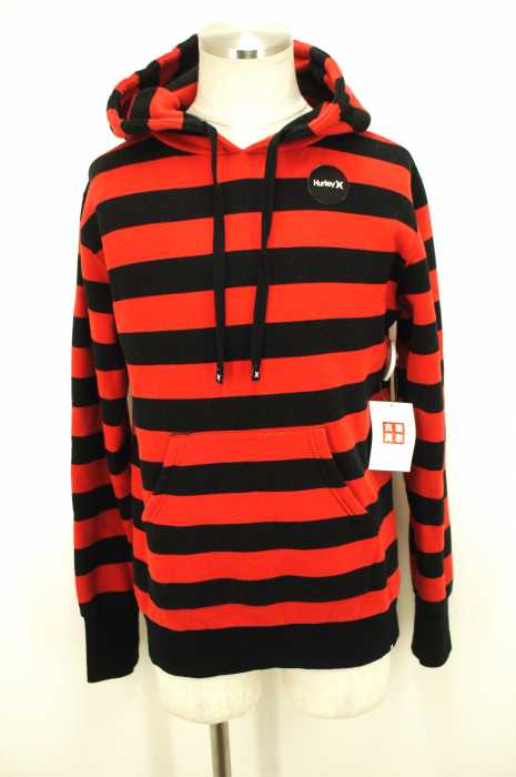 Hurley （ハーレー） ボーダープルオーバーパーカー メンズ トップス