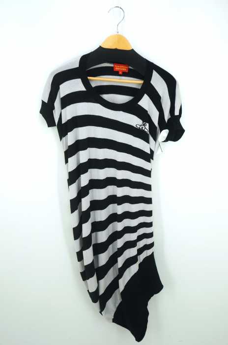 Vivienne Westwood RED LABEL （ヴィヴィアンウエストウッドレッドレーベル） 変形ニットOP レディース ワンピース