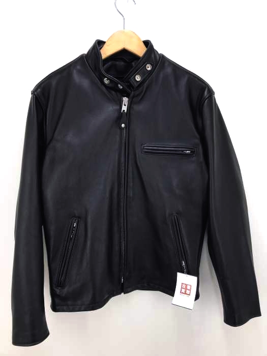 Schott NYC(ショット ニューヨーク) ライナー付きシングルライダースジャケット USA製 メンズ アウター