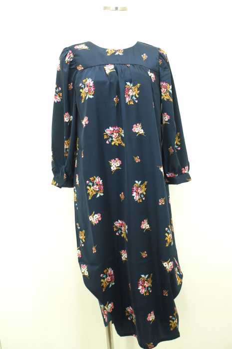 Fabia ファビア サテン地 パフスリーブ レディース ワンピース ブランド古着買取販売バズストア Fabia ファビア サテン地 パフスリーブ レディース ワンピース ブランド古着買取販売バズストア