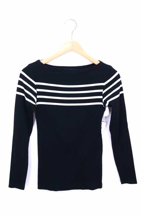 POLO GOLF RALPH LAUREN（ポロゴルフラルフローレン） ライン ボートネック コットンニット レディース トップス