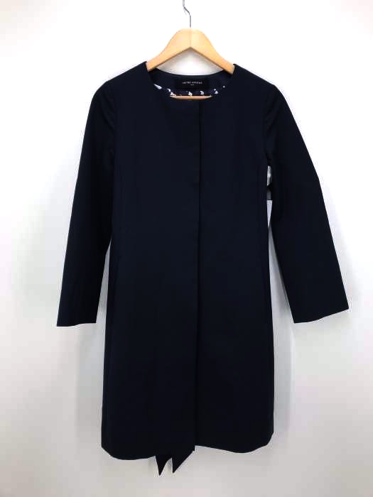 UNITED ARROWS TOKYO（ユナイテッドアローズトウキョウ） C/P シャンブレー ノーカラー コート レディース アウター