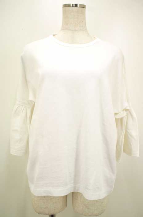 SACRA （サクラ） COMPACT FLEECE ラッフルスリーブトップス レディース トップス