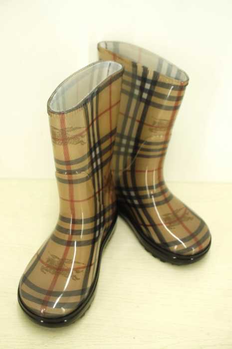 BURBERRY (バーバリー) ロゴ入り ノバチェック レディース シューズ