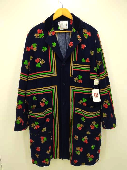 Sacai(サカイ) Floral Print Coat フローラルプリント コート メンズ アウター