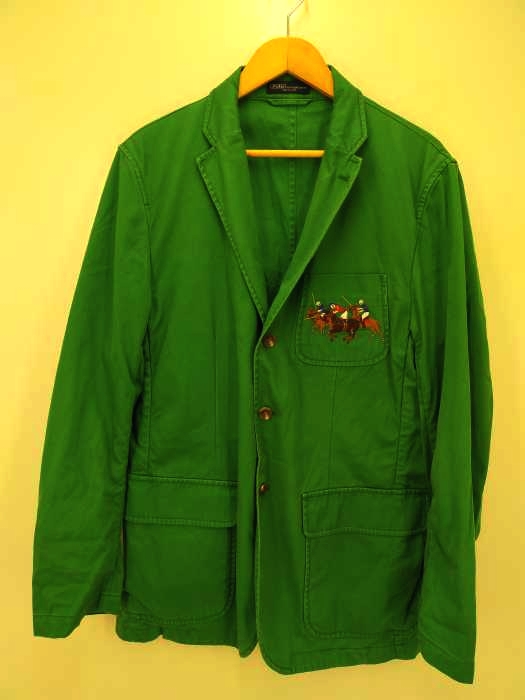 Polo by RALPH LAUREN（ポロバイラルフローレン） 刺繍デザインテーラードジャケット メンズ アウター