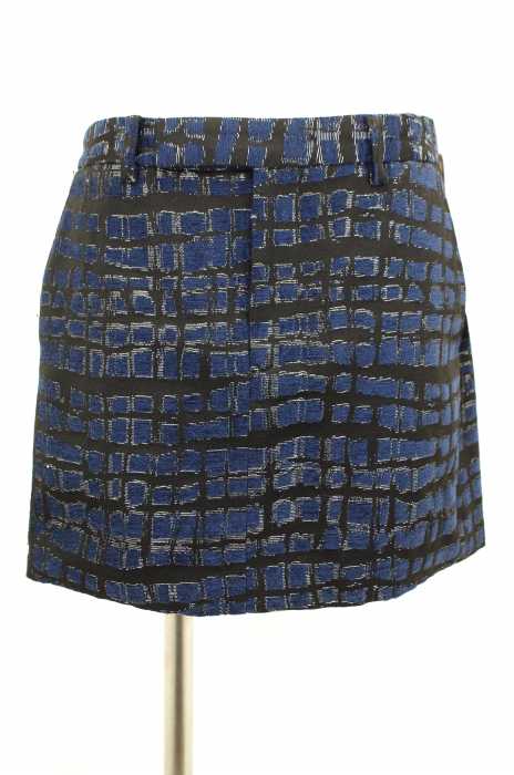 journal standard L'essage （ジャーナルスタンダードレサージュ） 13AW モールジャガードスカート ジオメトリック柄スカート レディース スカート