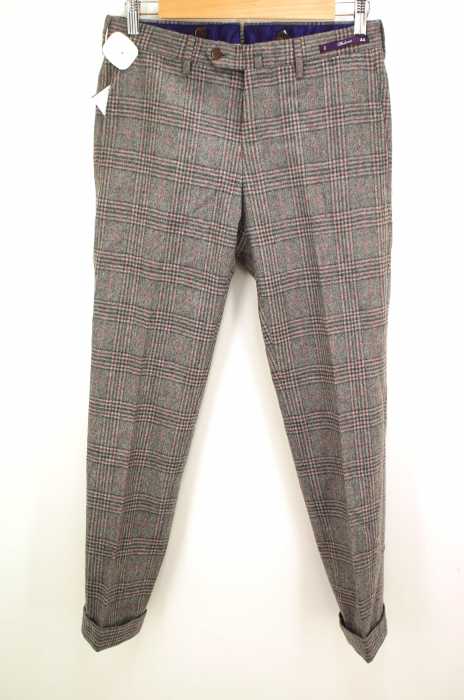 PT01 (ピーティーゼロウーノ) SLIM FIT チェックパンツ メンズ パンツ