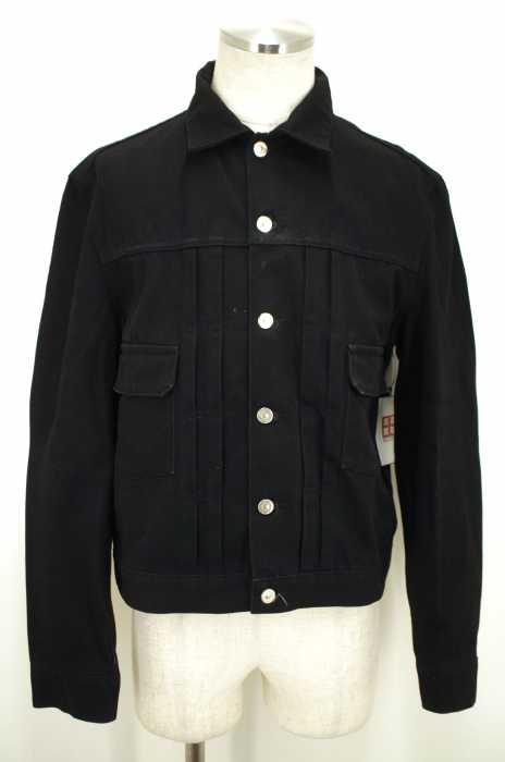 A.P.C. (アー・ペー・セー) ブラックデニムジャケット メンズ アウター