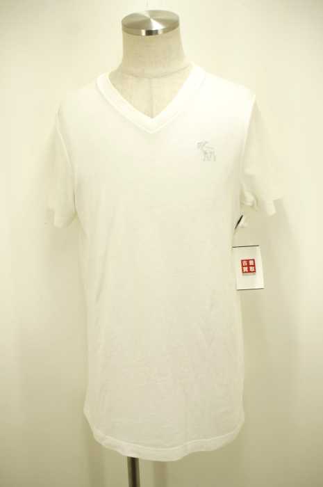 Abercrombie & Fitch （アバクロンビーアンドフィッチ） ロゴ刺繍Vネックカットソー　Tシャツ メンズ トップス