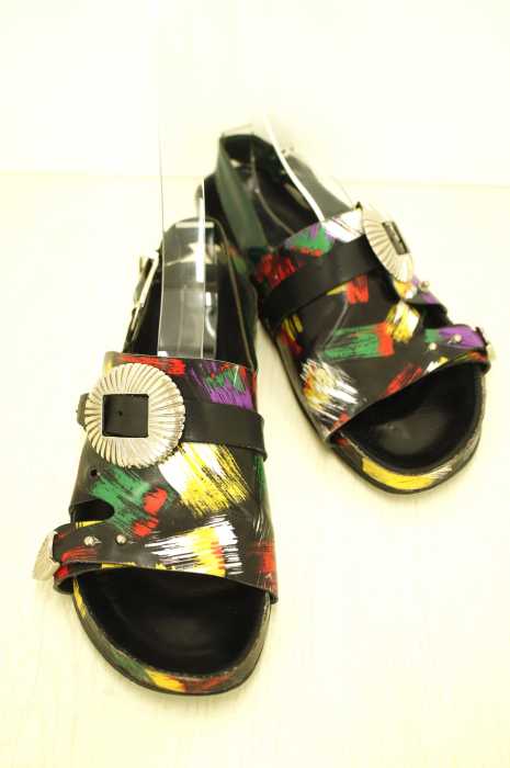 TOGA PULLA （トーガ プルラ） 14SS Print metal sandal　サンダル メンズ シューズ